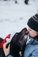 Изображение волонтёра Ксения Заболотных из приюта для бездомных животных (собаки), расположенному в Москве и Московской области